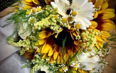 Sunflowers & Daisies Bridal Bouquet