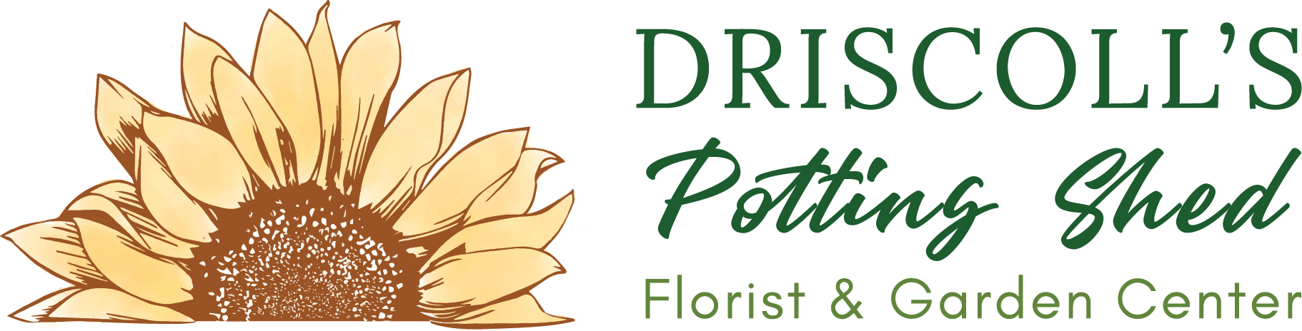 Driscoll's Potting Shed Logo