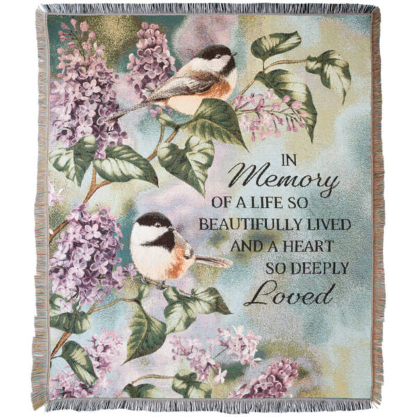 In Memory Tapestry Throw